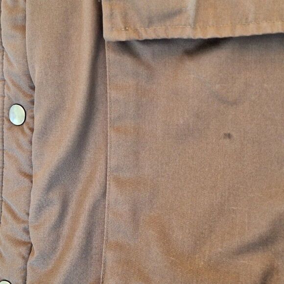 Anderson Little Barn Jacket Field Chore Coat Sz L Brown Quilted Lining Korea 90s - Picture 16 of 16